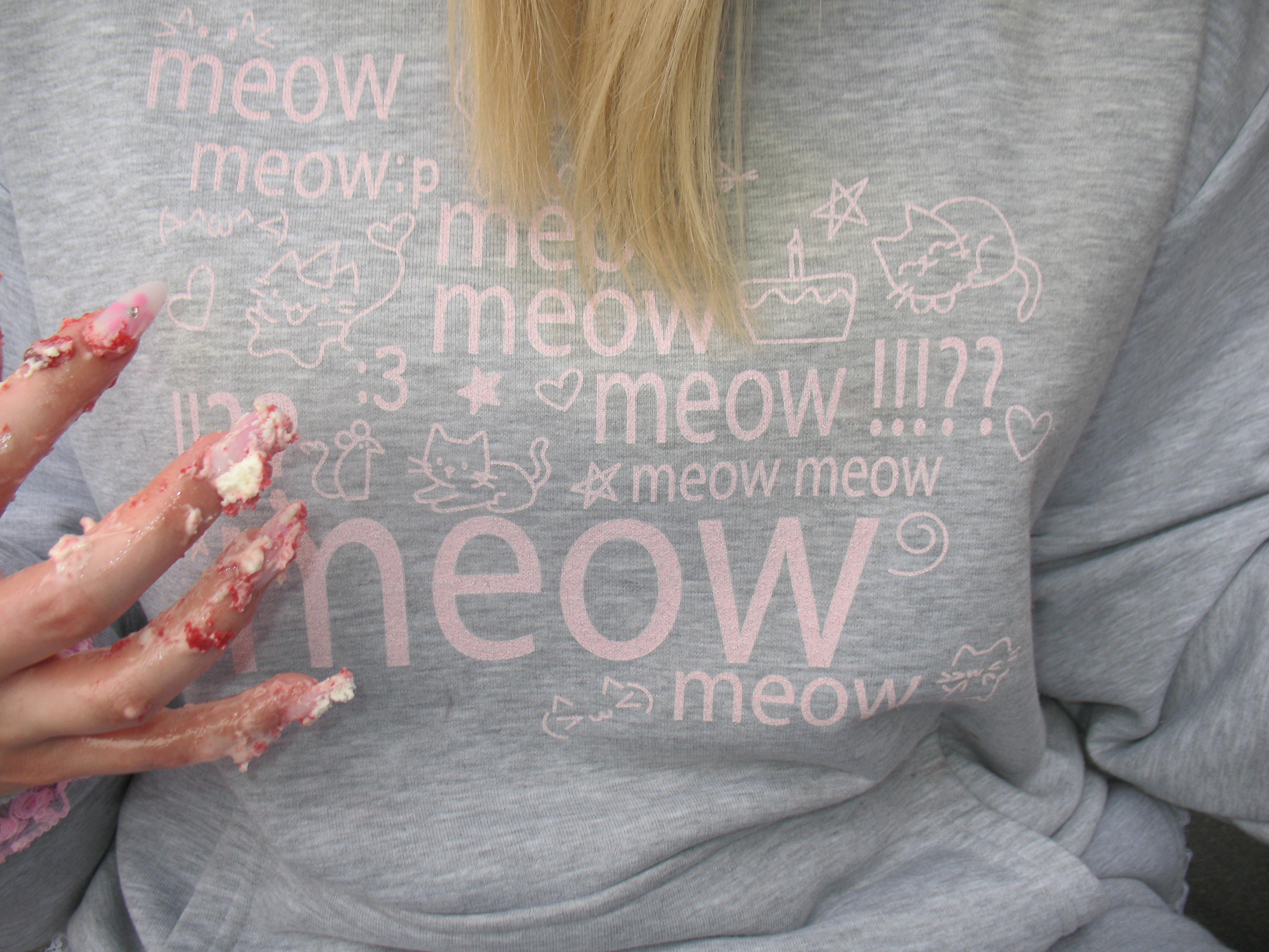 meow hoodie